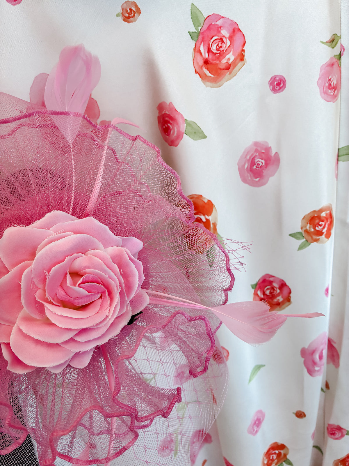 Derby Bloom Fascinator Pink