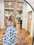 Coastal Bloom Midi Dress