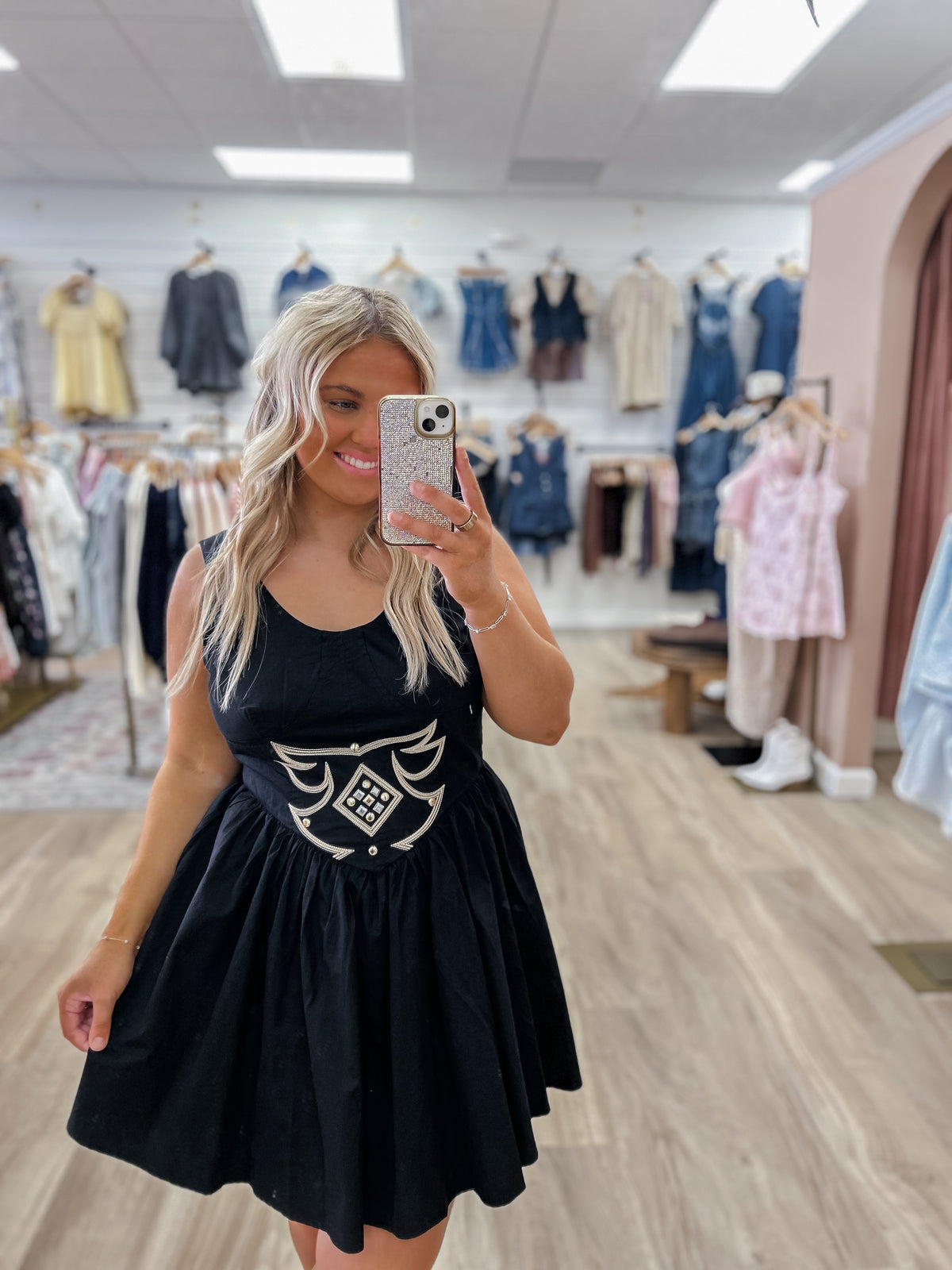 The Black Midnight Heirloom Dress