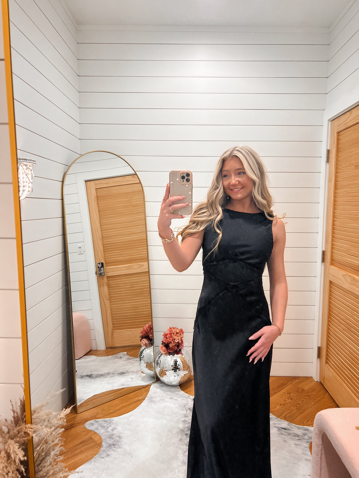 All Night Black Maxi Dress