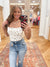 Marty Floral Corset Pink Top
