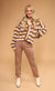 V Mid Rise Stretch Straight Leg Cropped Jeans