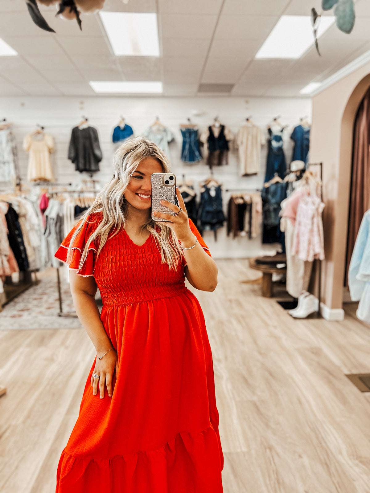The Red Ethereal Dress