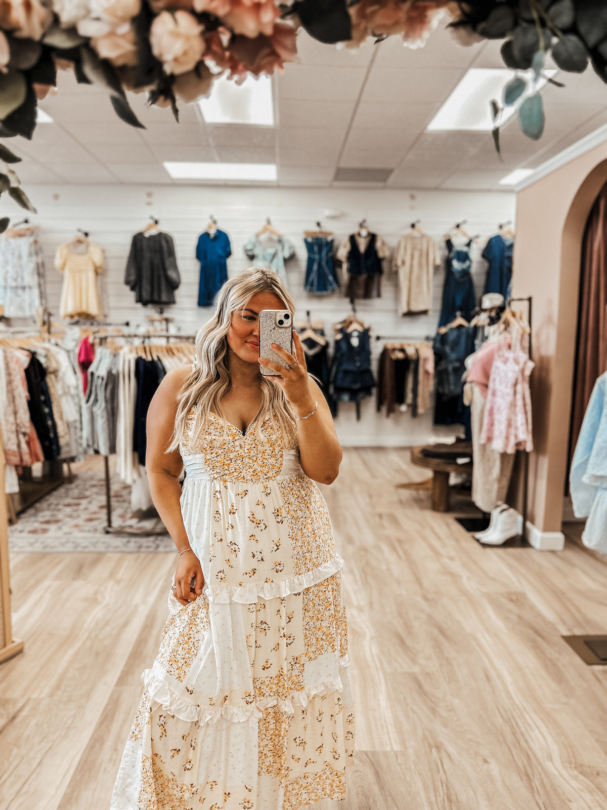 The Juliet Yellow Garden Dress