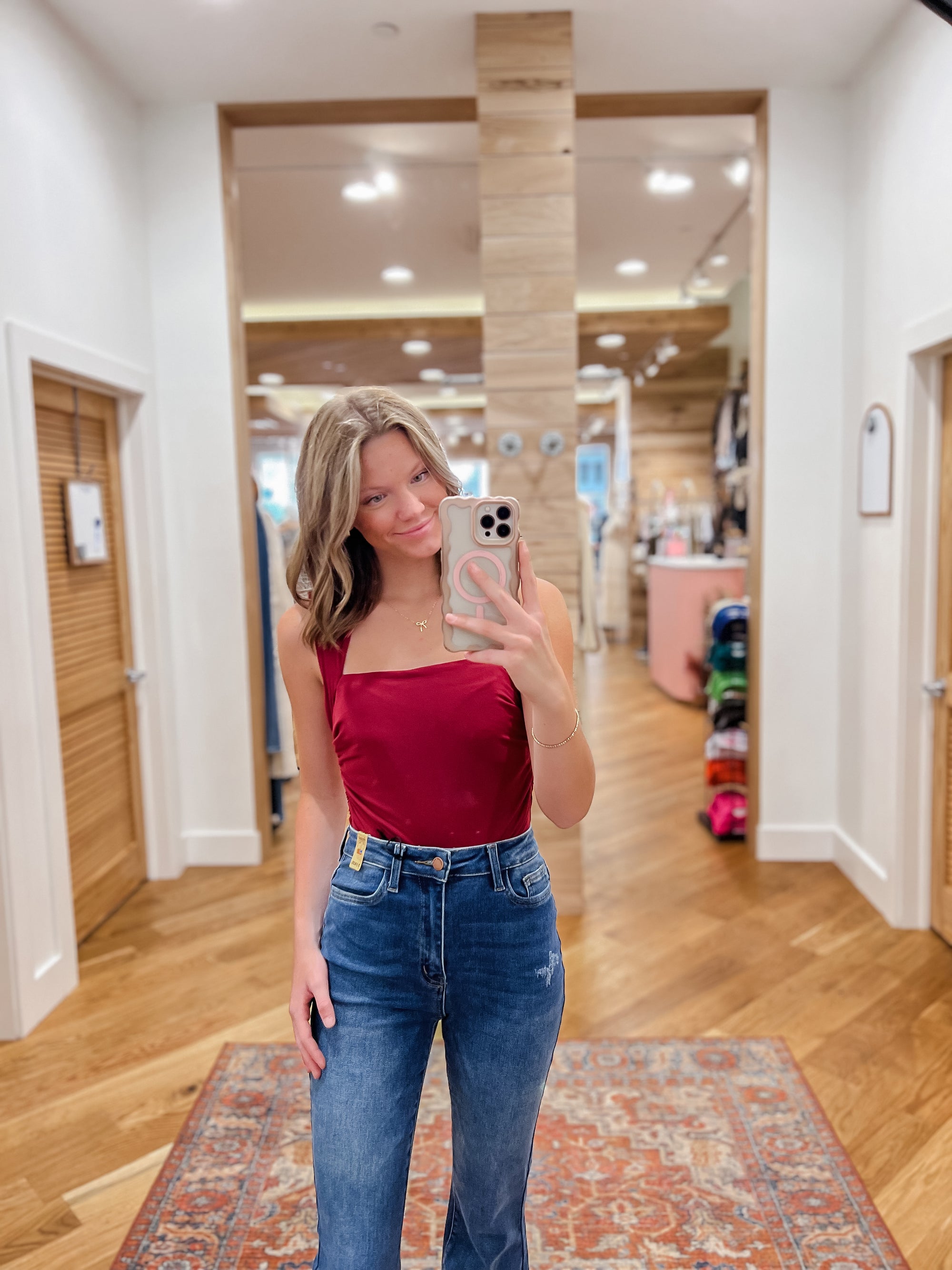 Scarlet Red Bodysuit