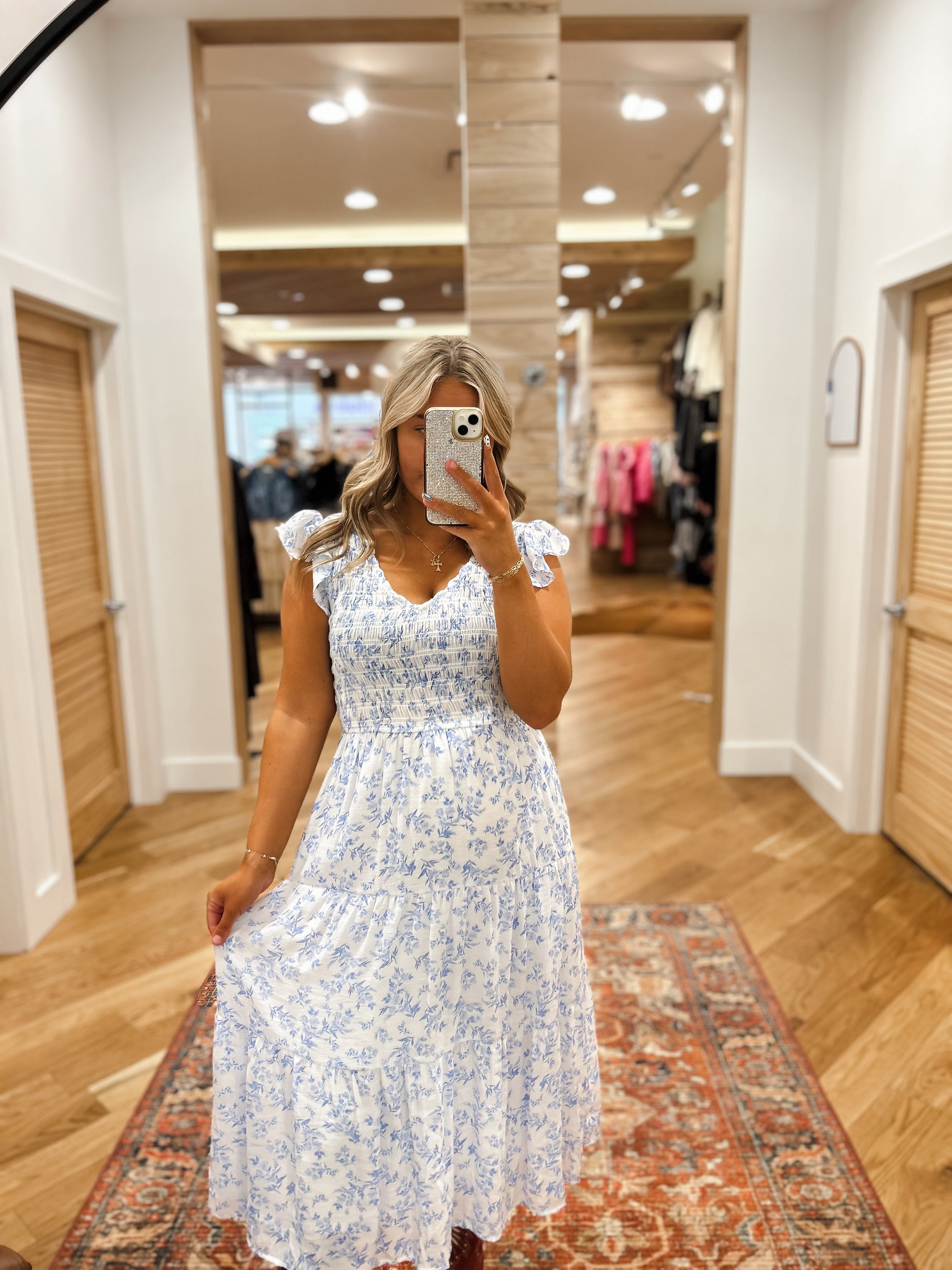 Blue Meadow Dress