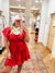 Dark Romance Red Mini Dress