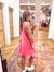 Hanna Pink Dress Romper