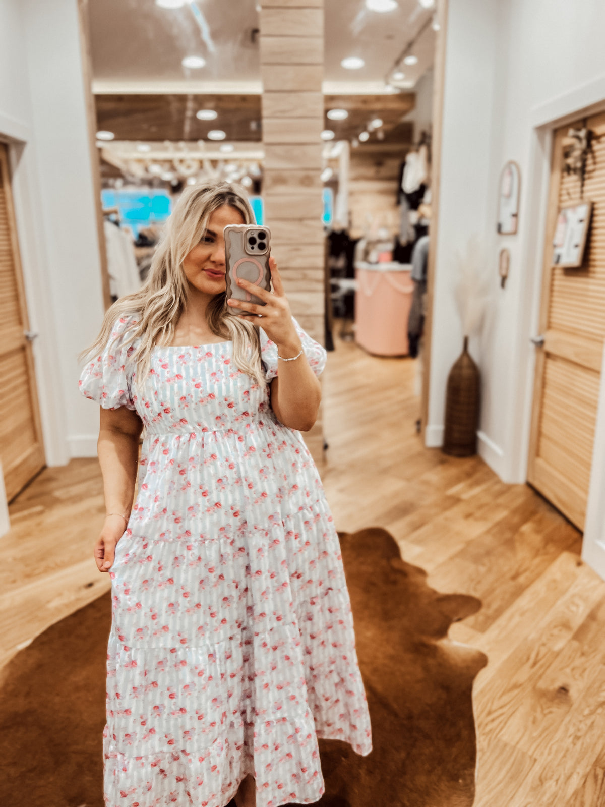 Abbi Blue Maxi Dress