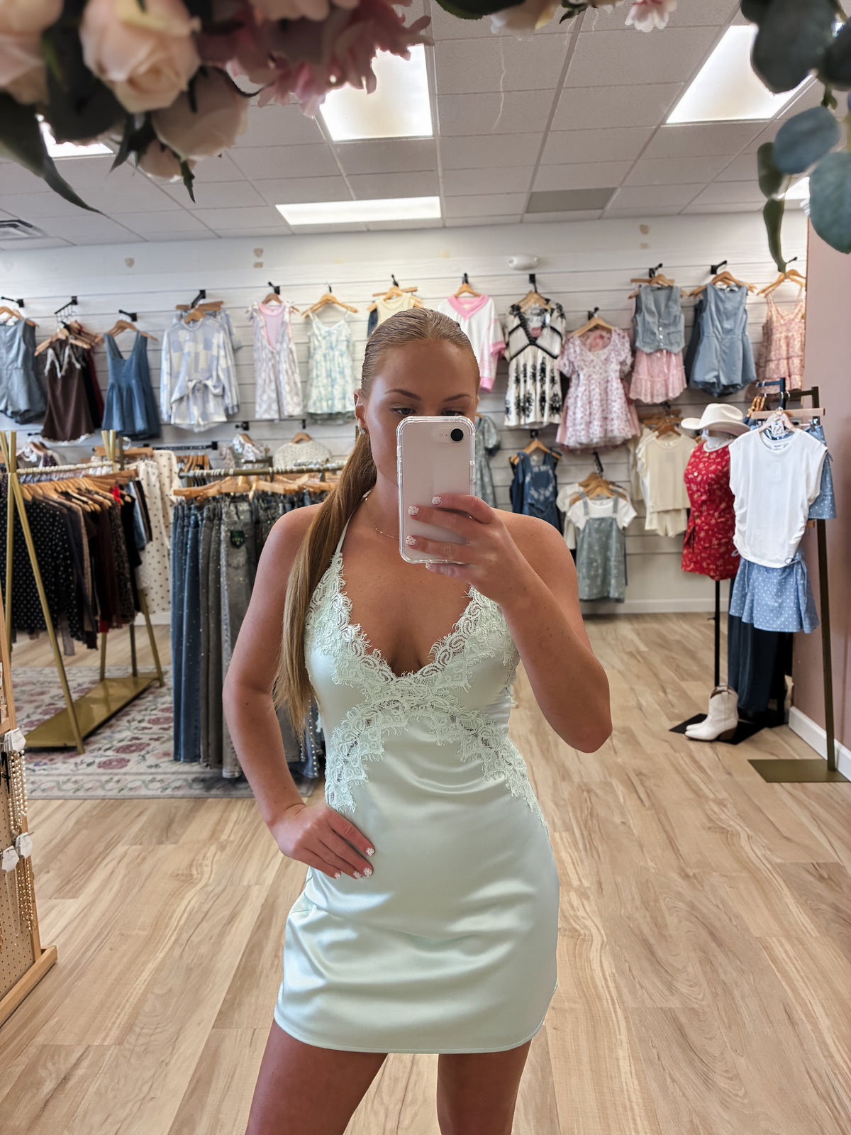 The Mint Glam Dress