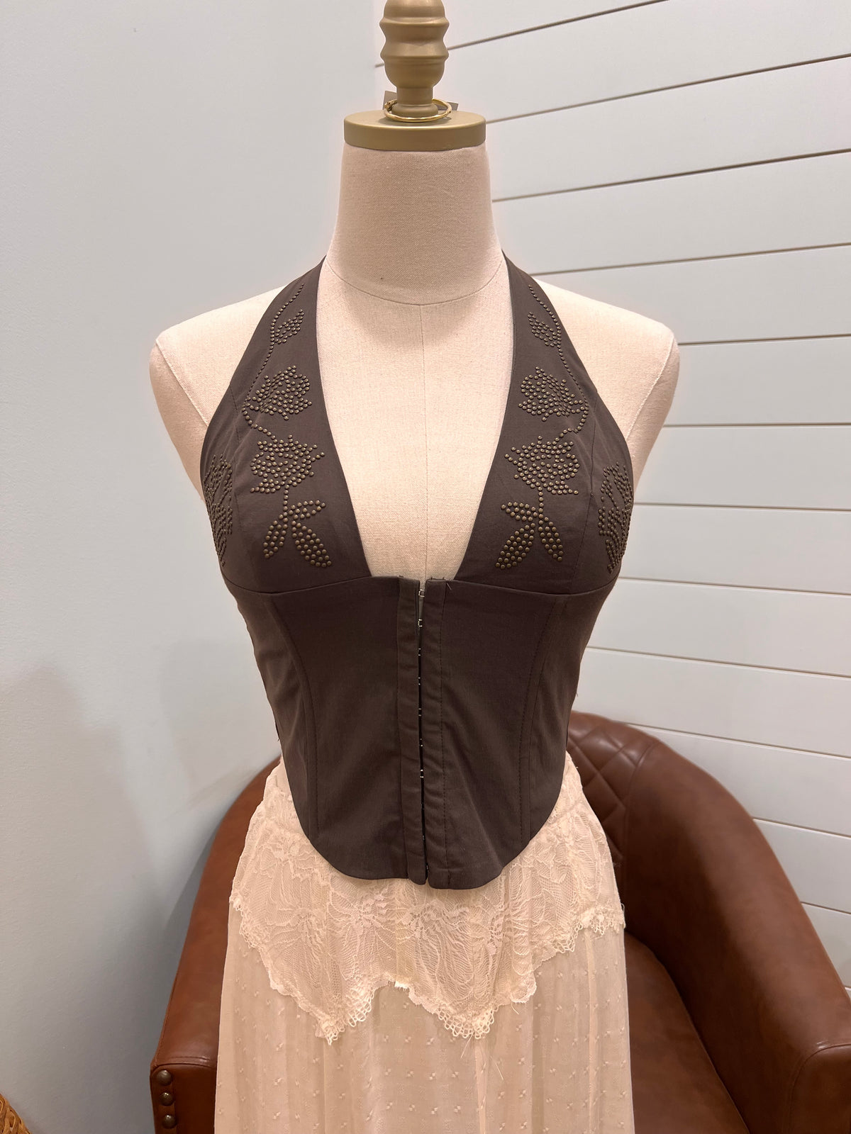 Desert Rose Studded Halter