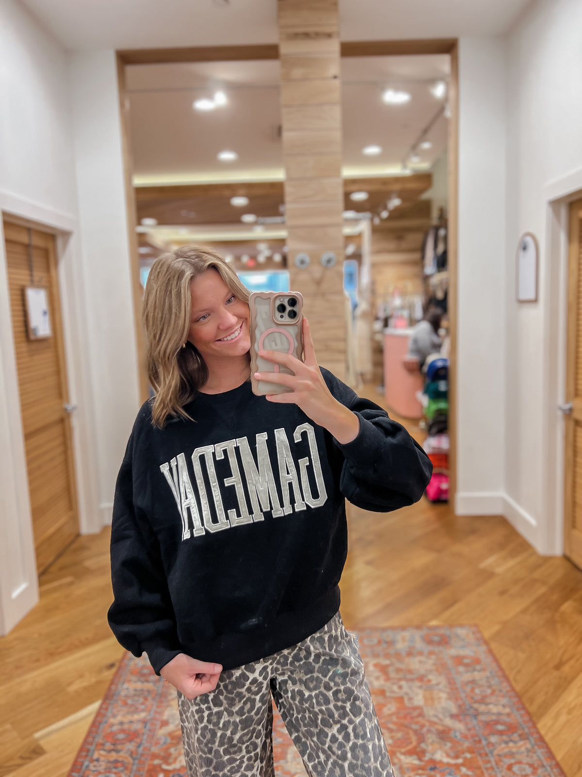 Game Day Black Sweatshirt