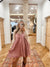 Boots and Buckles Babydoll Rose Dress