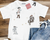 Western Motif Embroidered Graphic T Shirt
