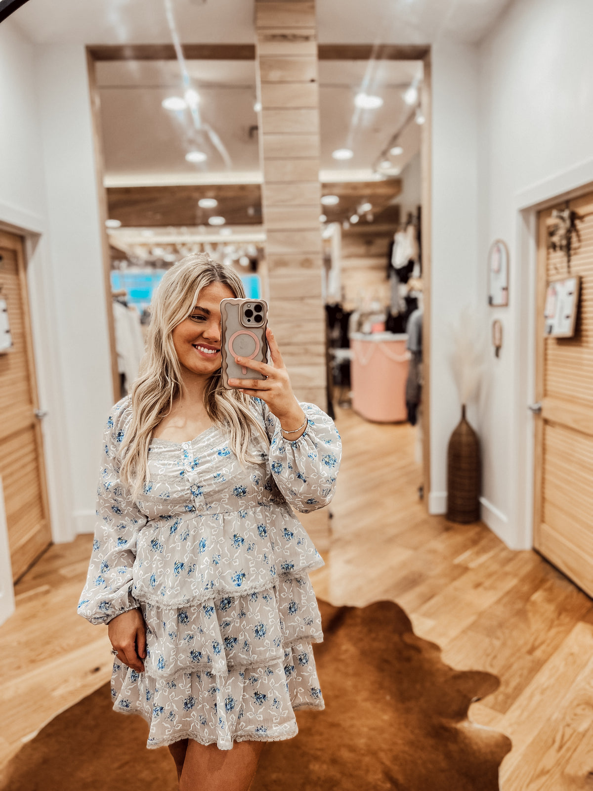 Iris Bow Midi Dress
