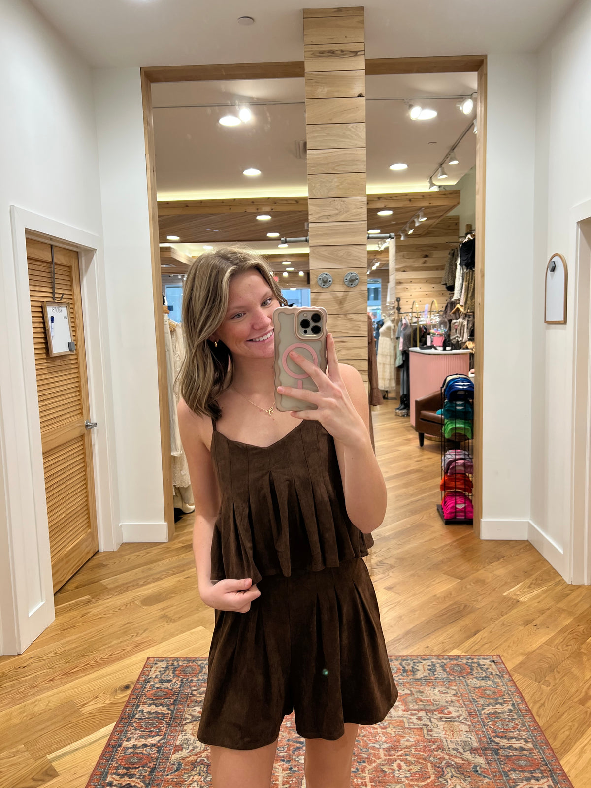 Rodeo Romance Brown Top