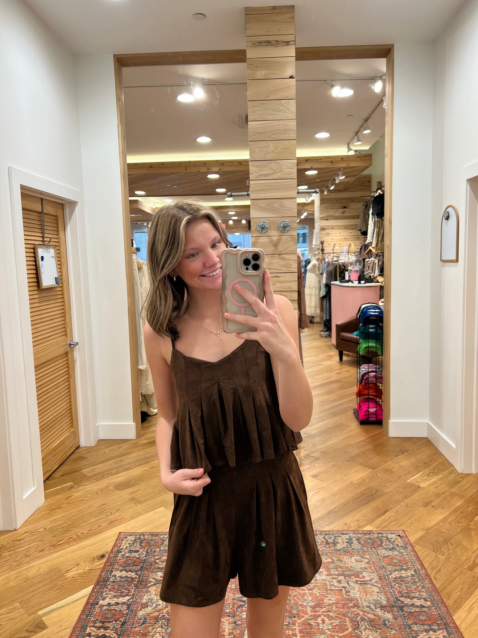 Rodeo Romance Brown Top