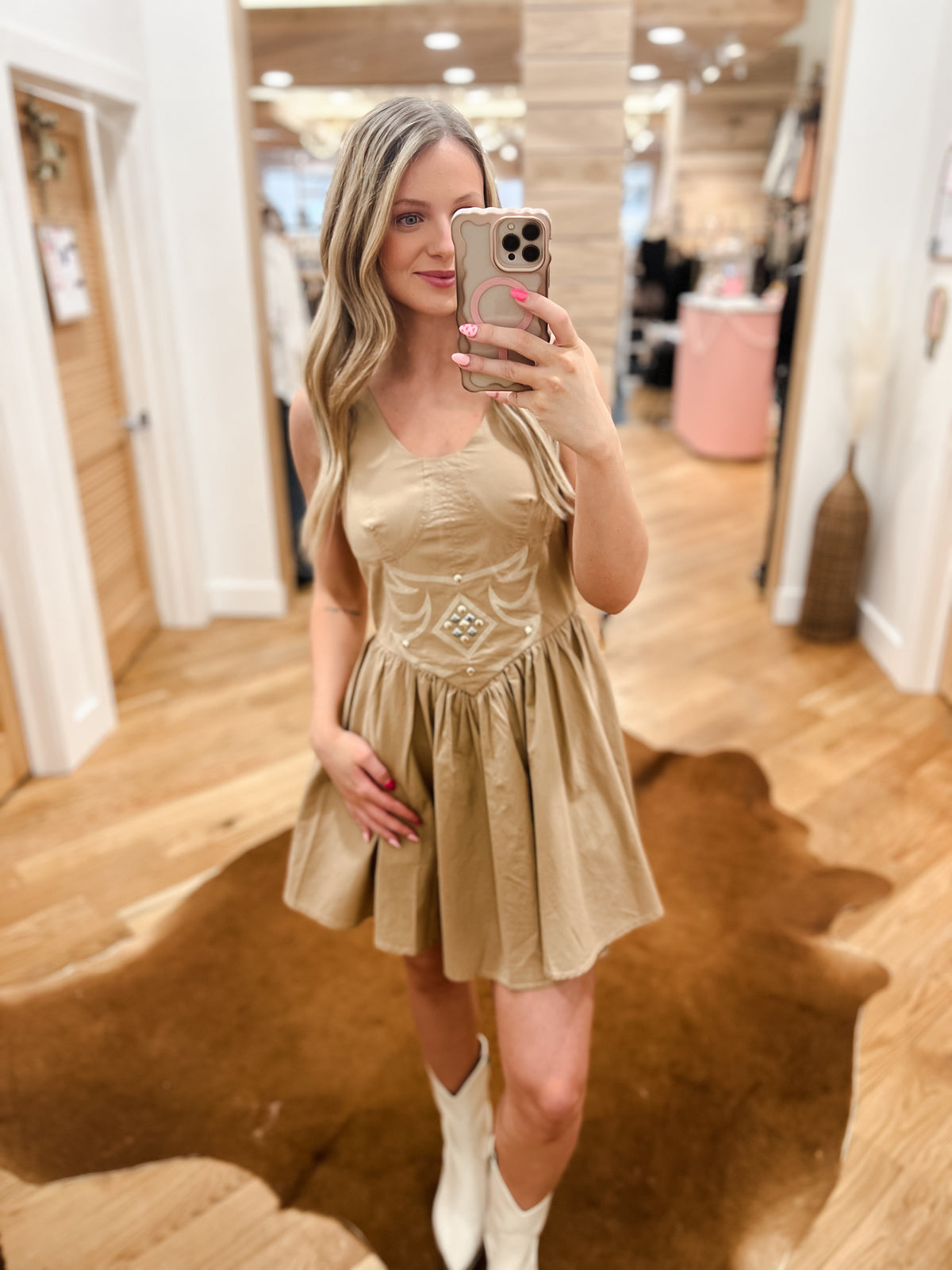 The Sand Midnight Heirloom Dress
