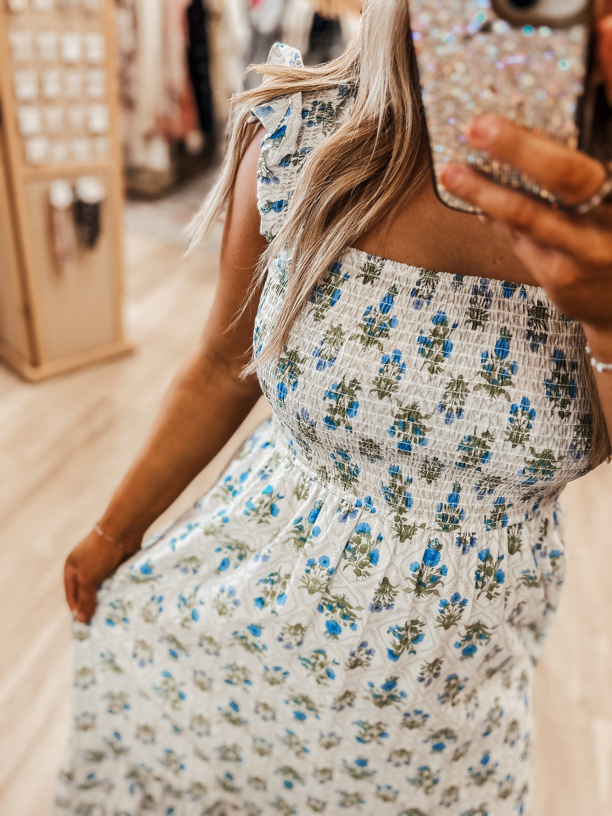 Maisie Meadow Midi Dress