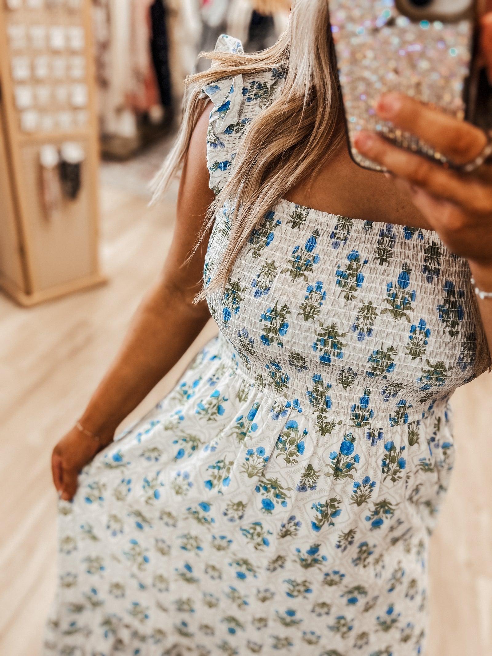Maisie Meadow Midi Dress