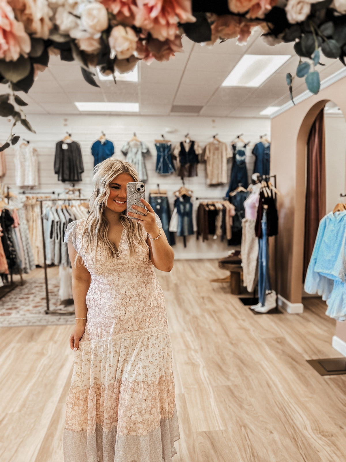 Whisper Petals Dress