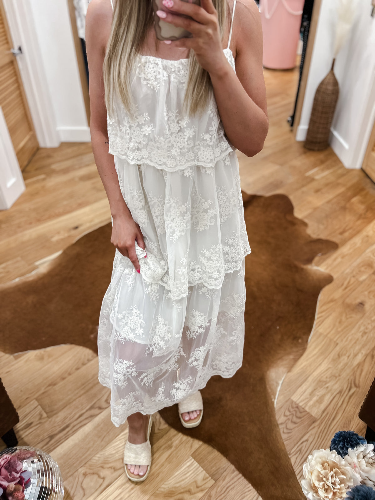 Ivory Evermore Dress