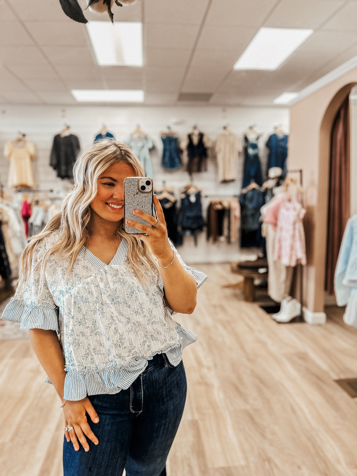 Sweet Meadow Stripe Blouse