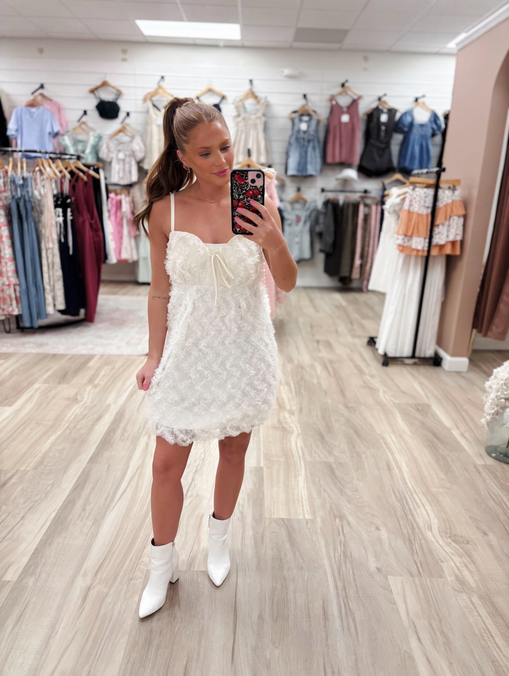 Cloud Kiss Mini Dress