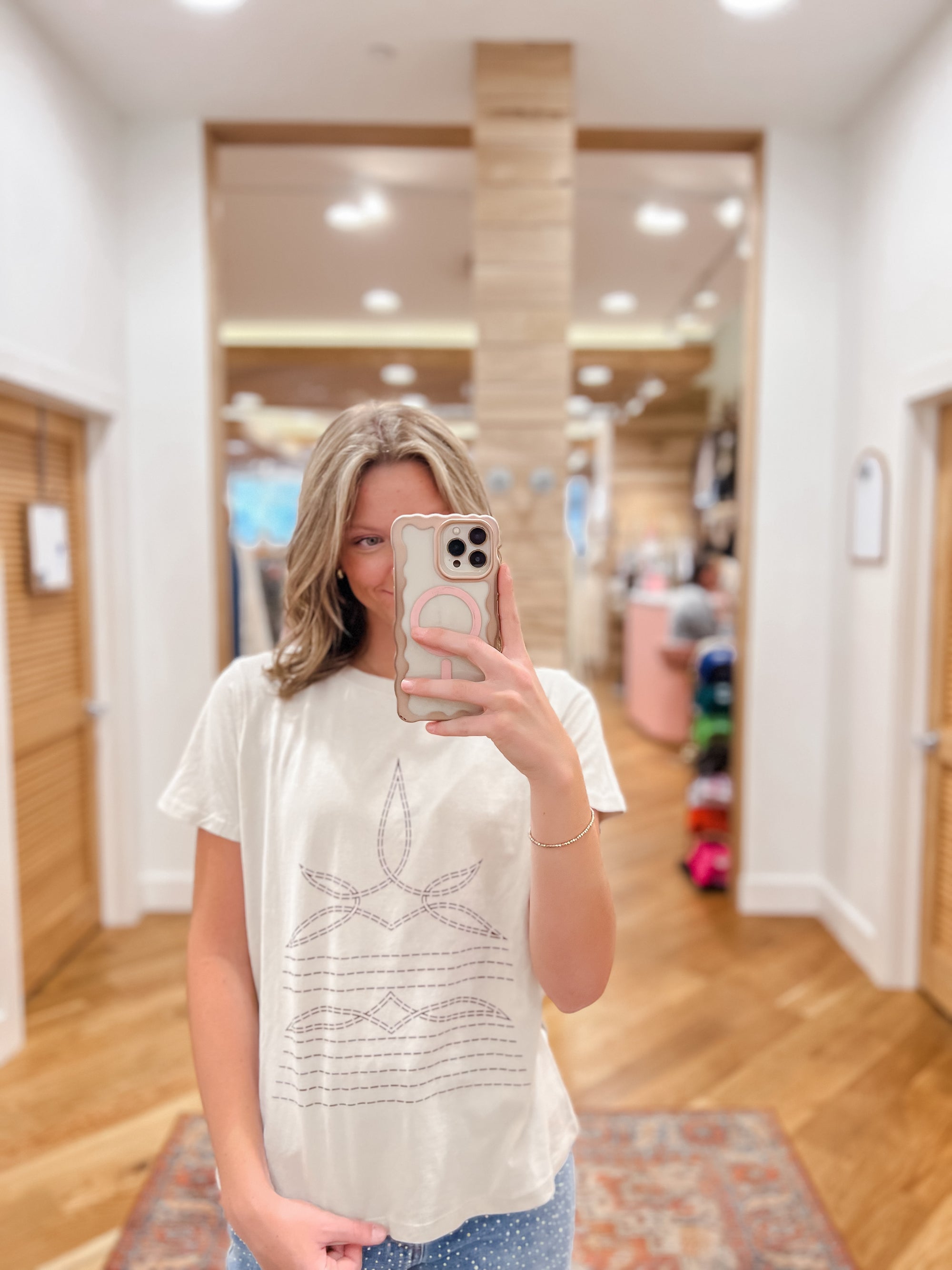 Boot Stitch Babe Graphic Tee