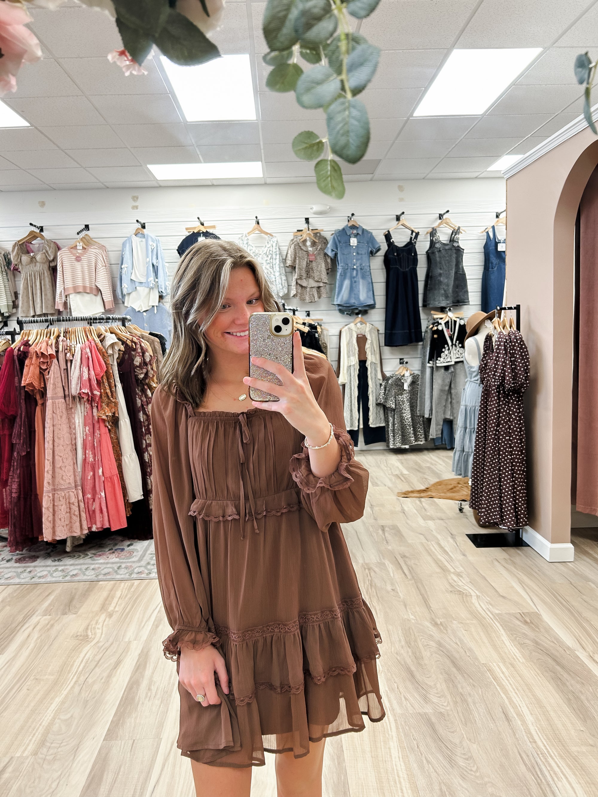 Sienna Mocha Dress