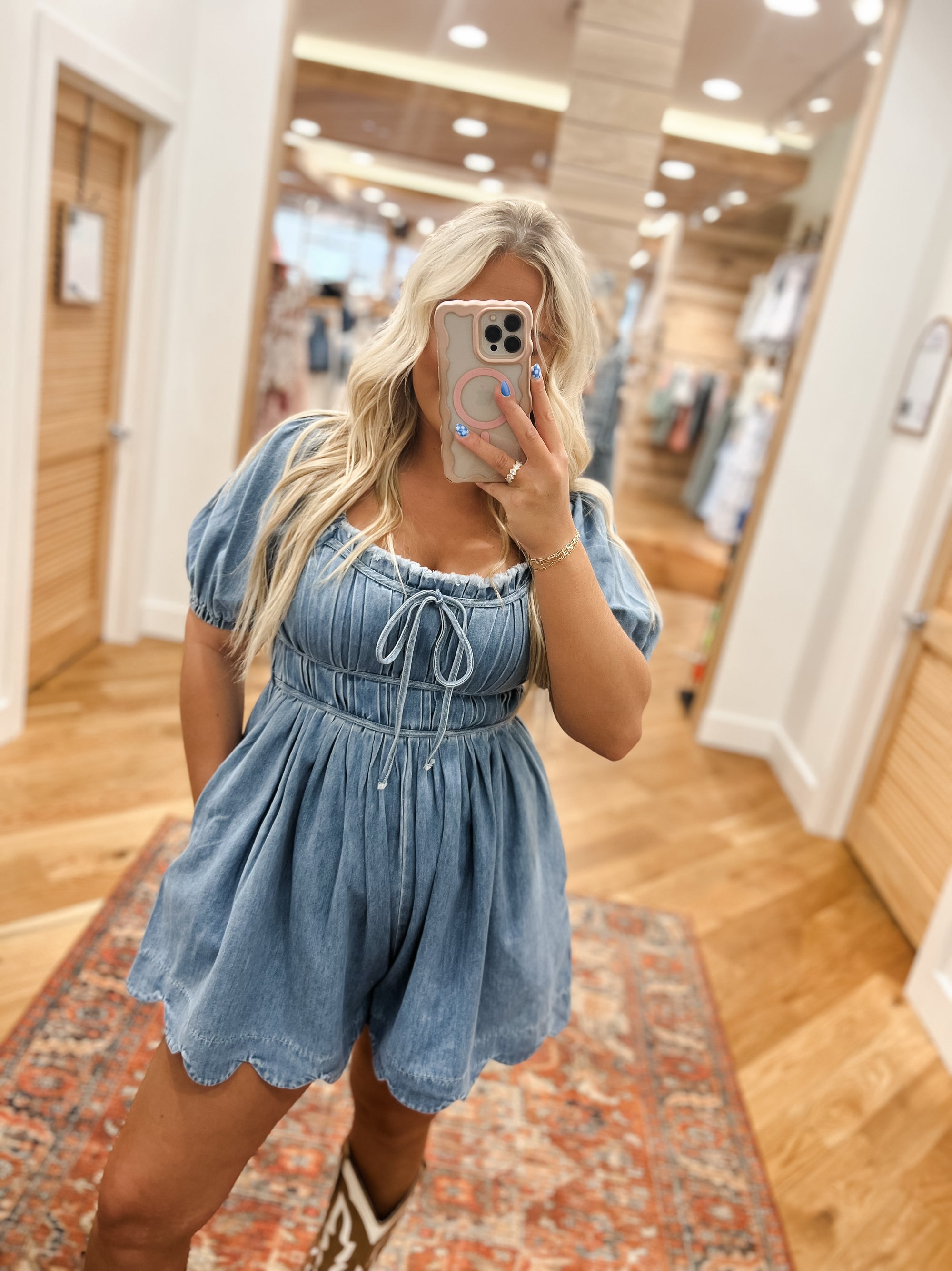 Blushin’ in Denim