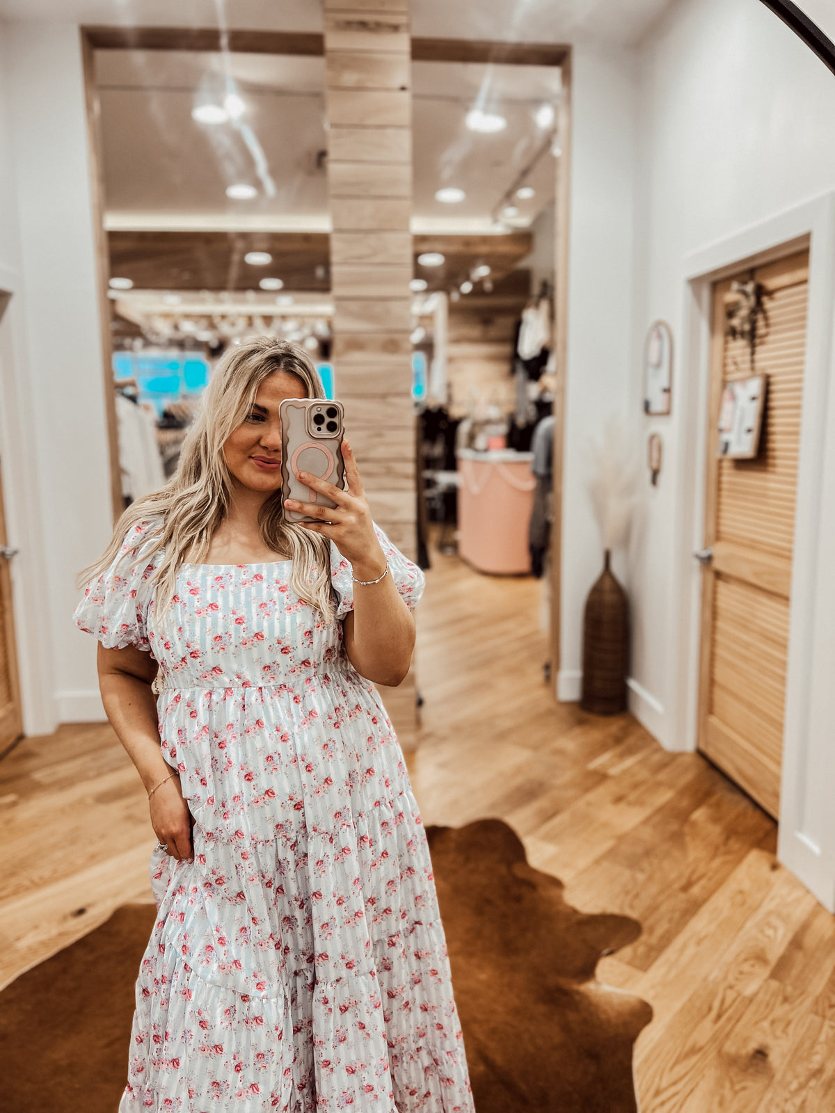 Abbi Blue Maxi Dress