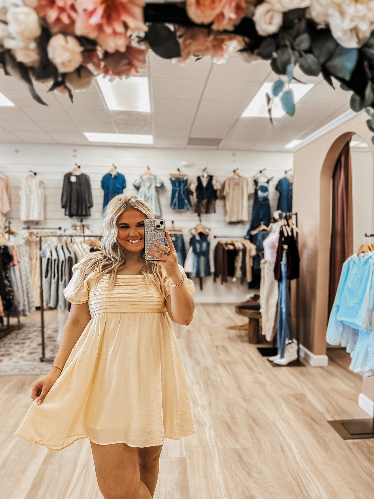 The Yellow Willow Dress