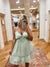 Eden Sage Floral Mini Dress