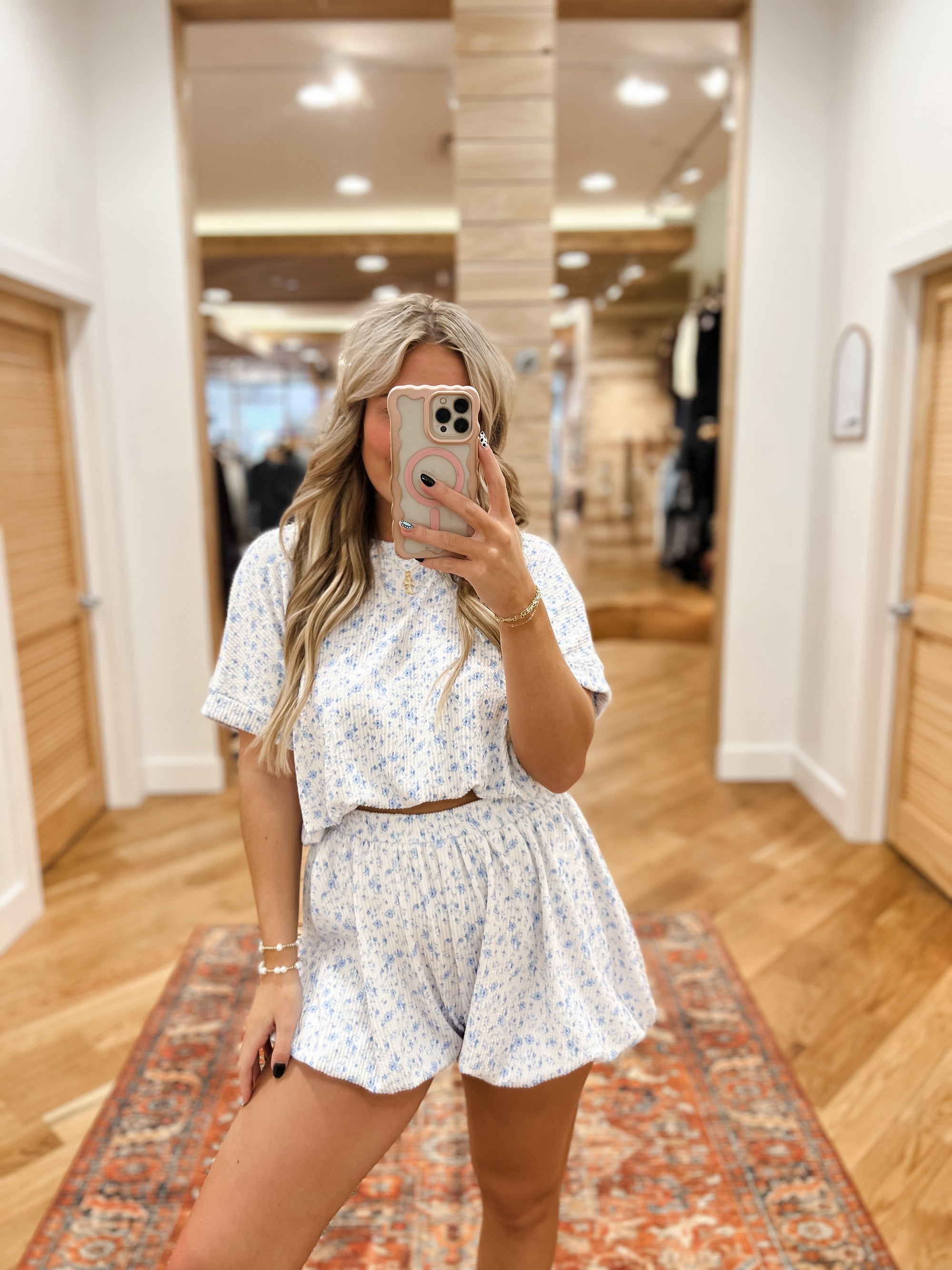 Urban Rib Bubble Hem Shorts