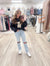 Teddy Love Navy Pullover