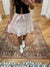 Lace Tiered Pink Mini Skirts