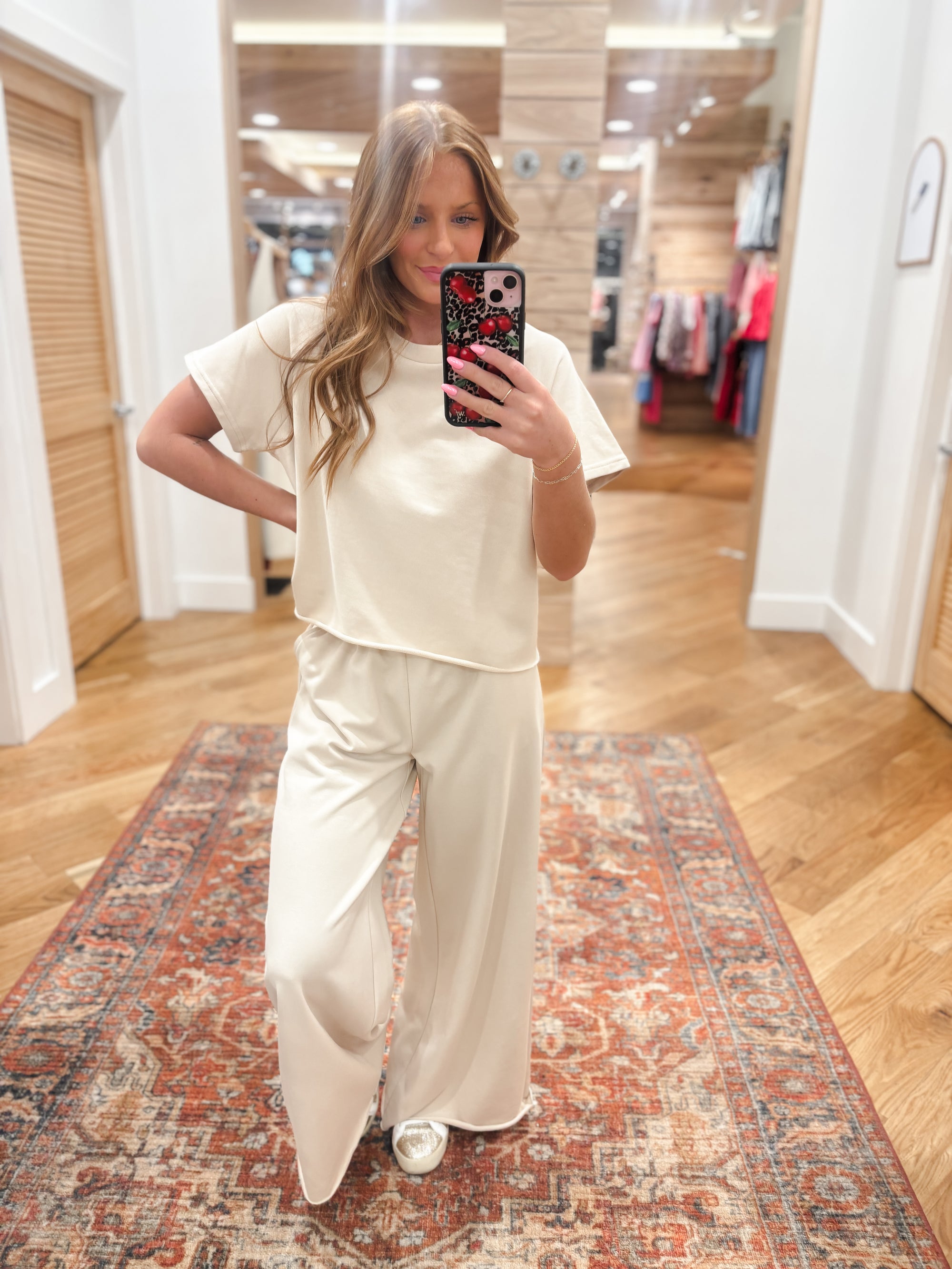 Kara Natural Lounge Set