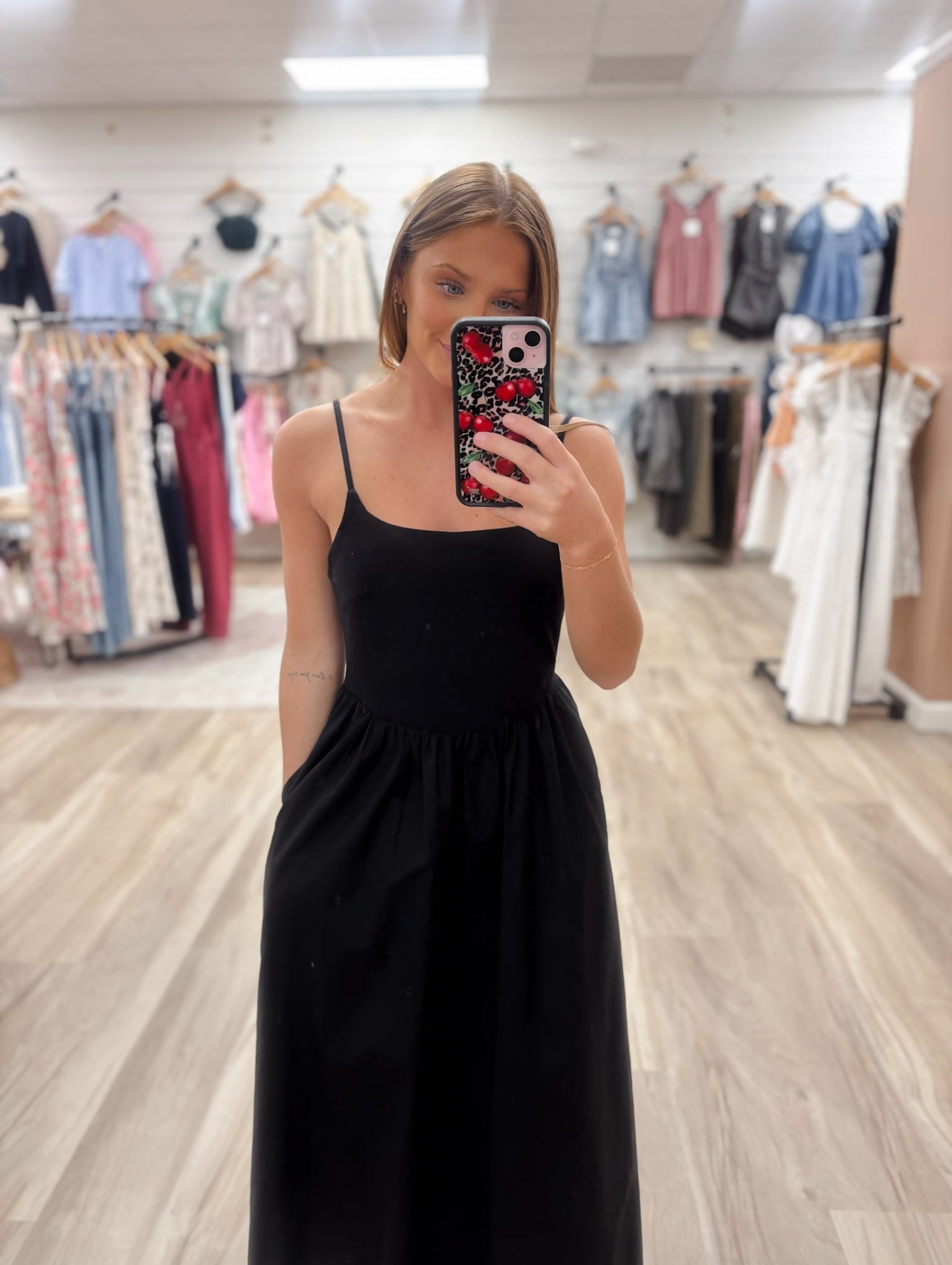 Everyday Elegance Black Maxi Dress
