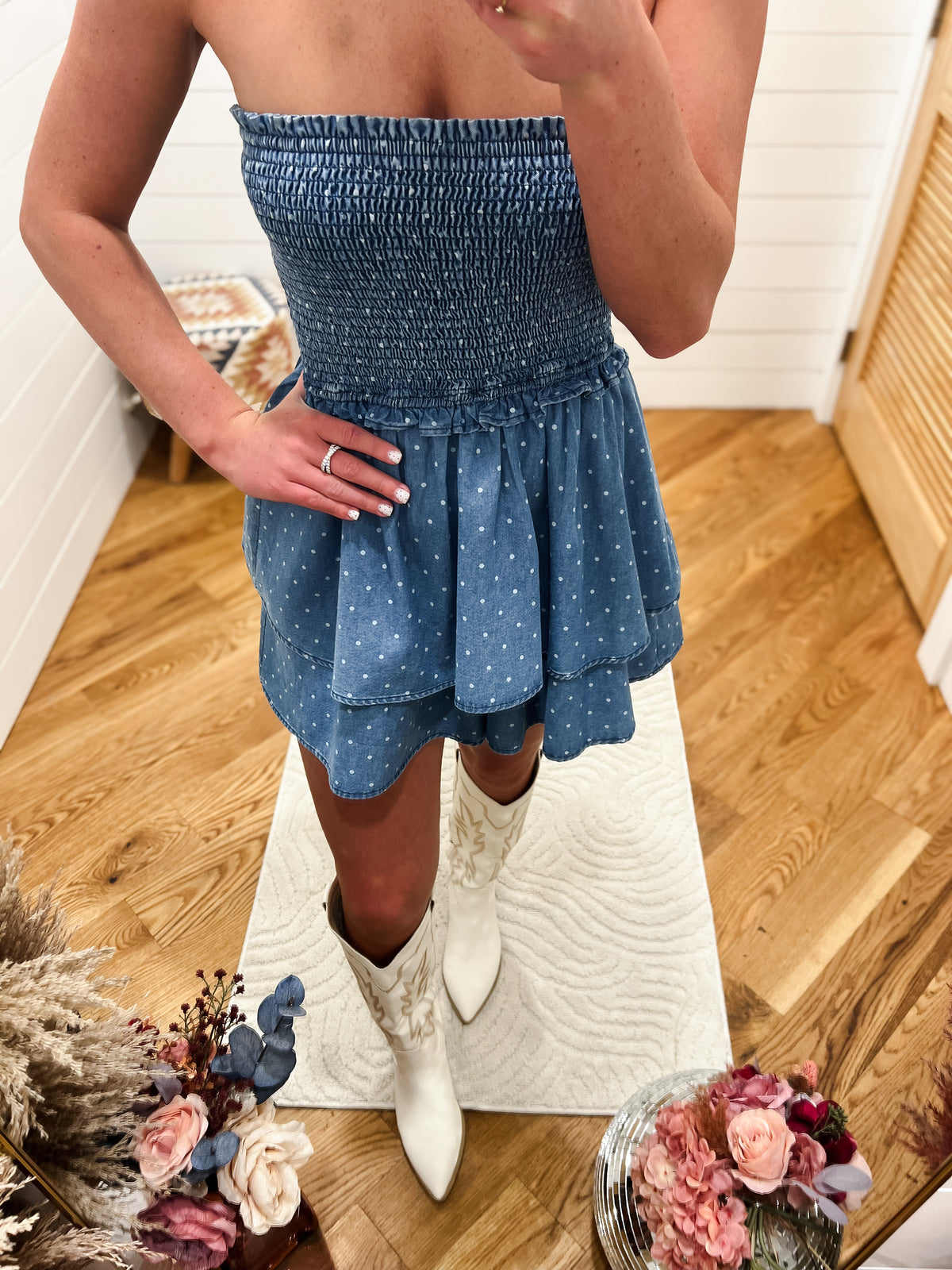 Bluebell Polka Mini