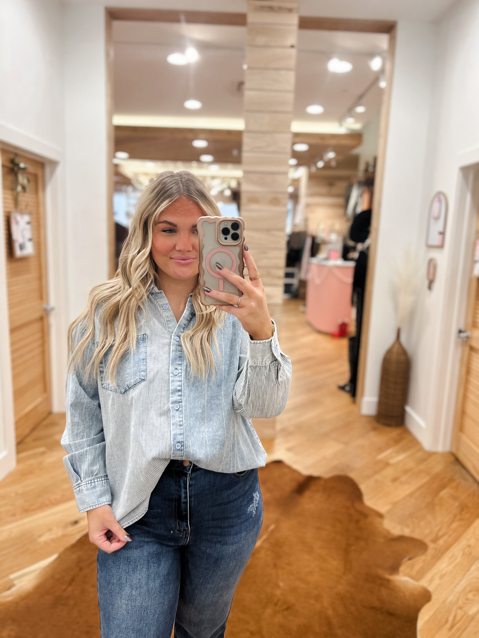 Light Blue Button Down