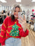 Sequin Christmas Tree Sweater