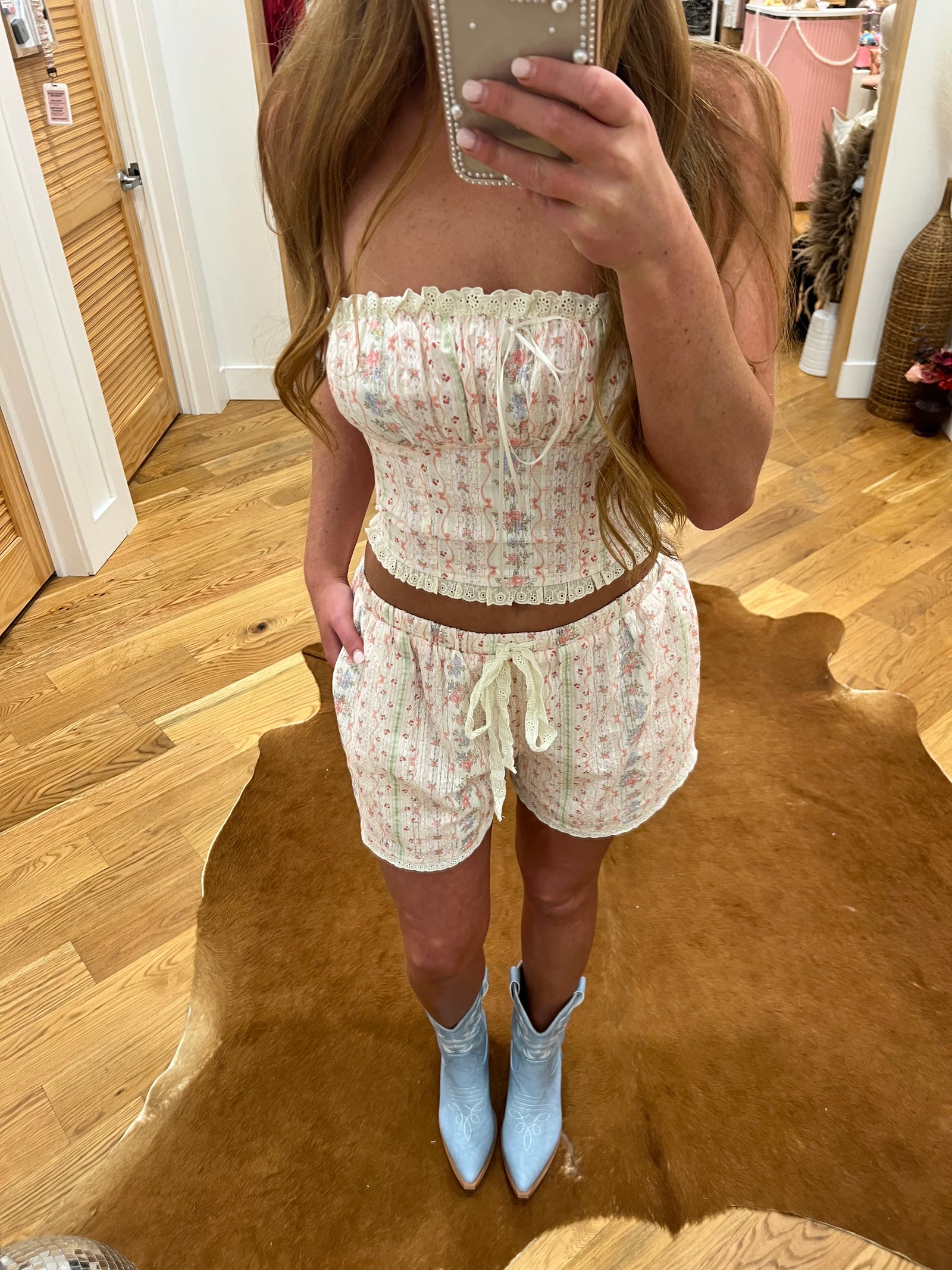Blush Garden Top