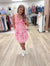 Petal Pretty Pink Mini Dress