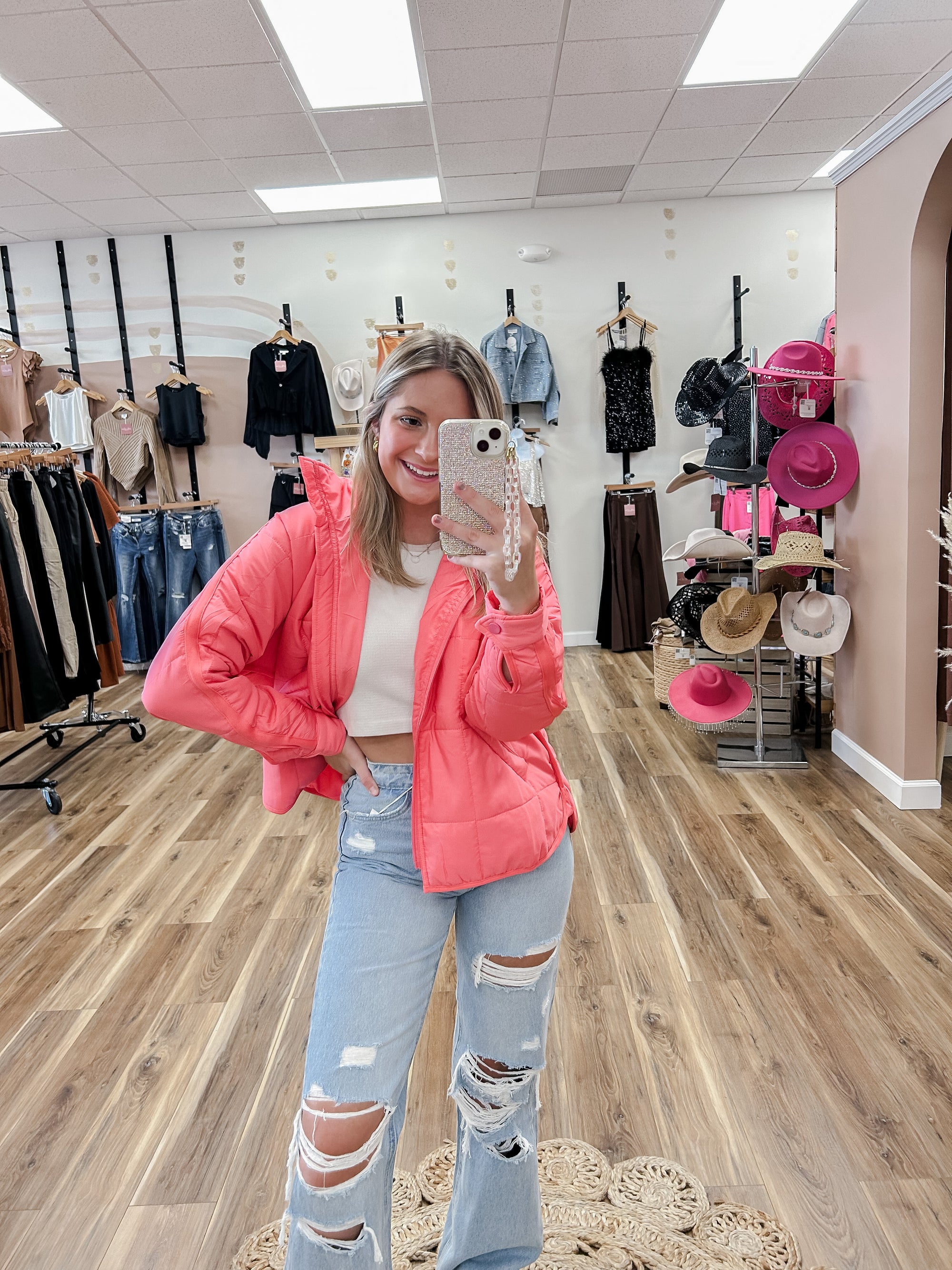 Moriah Pink Jacket