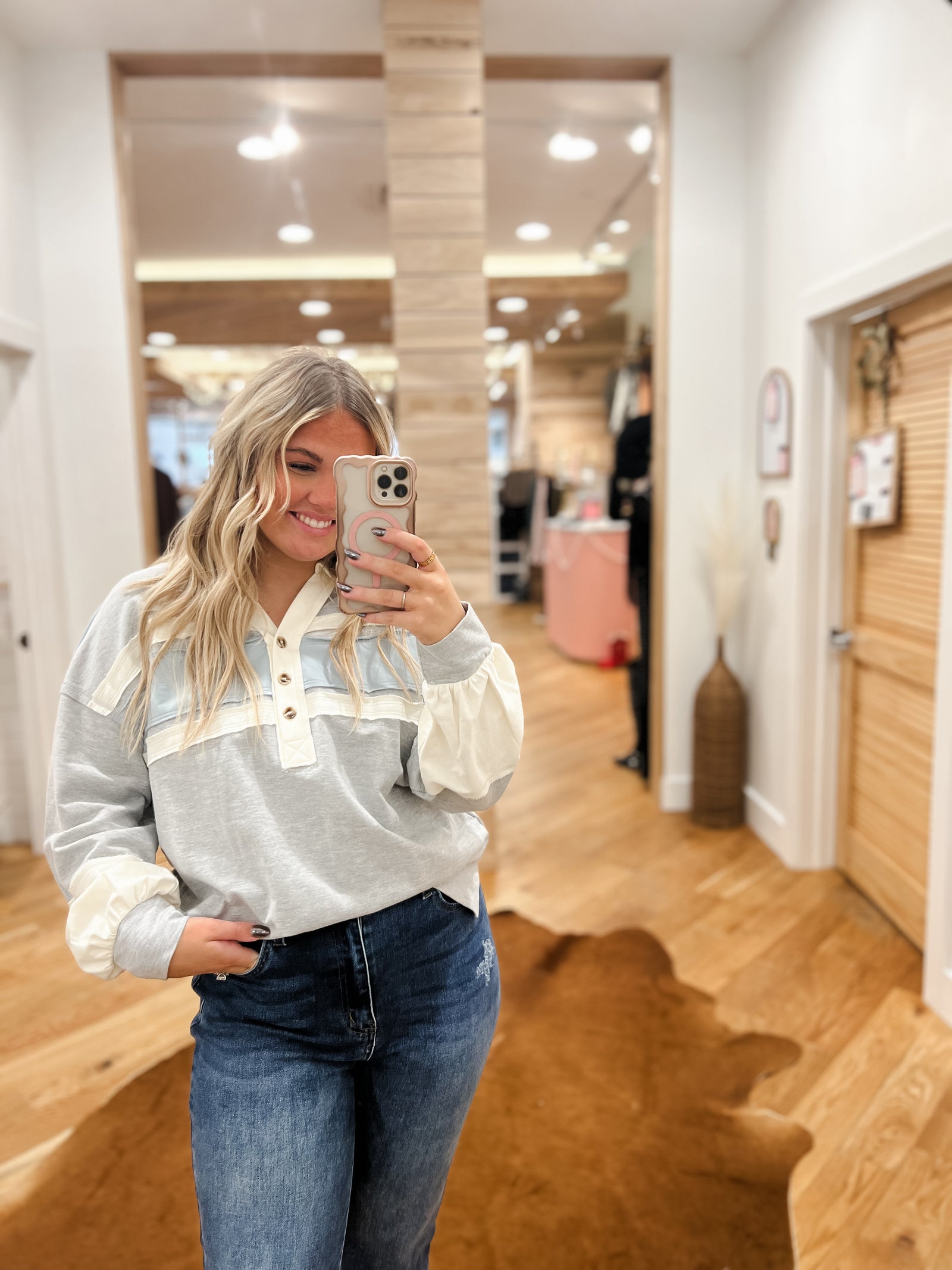 The Haven Grey Top