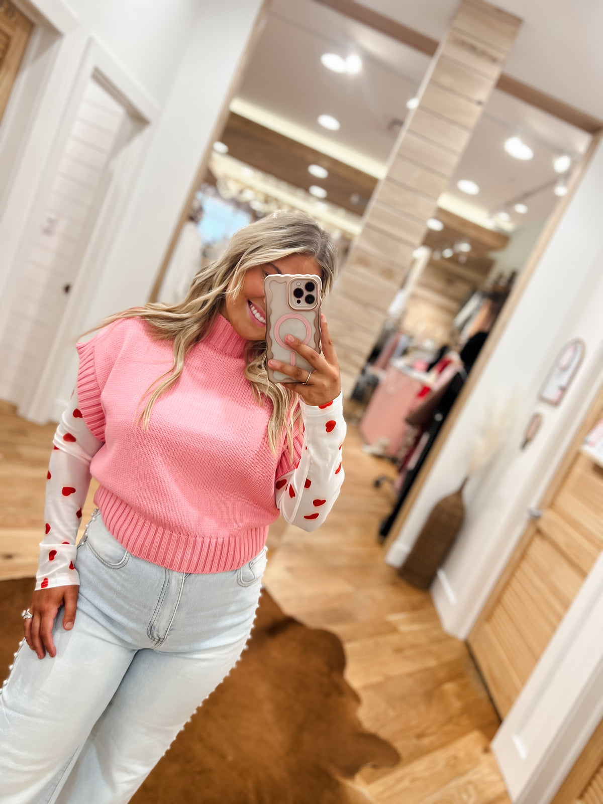 Clair Pink Sweater