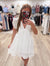 Charm Me White  Mini Dress