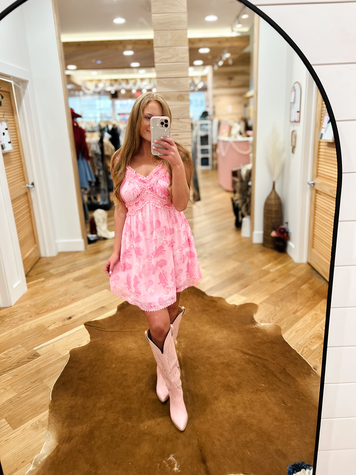 Petal Pretty Pink Mini Dress