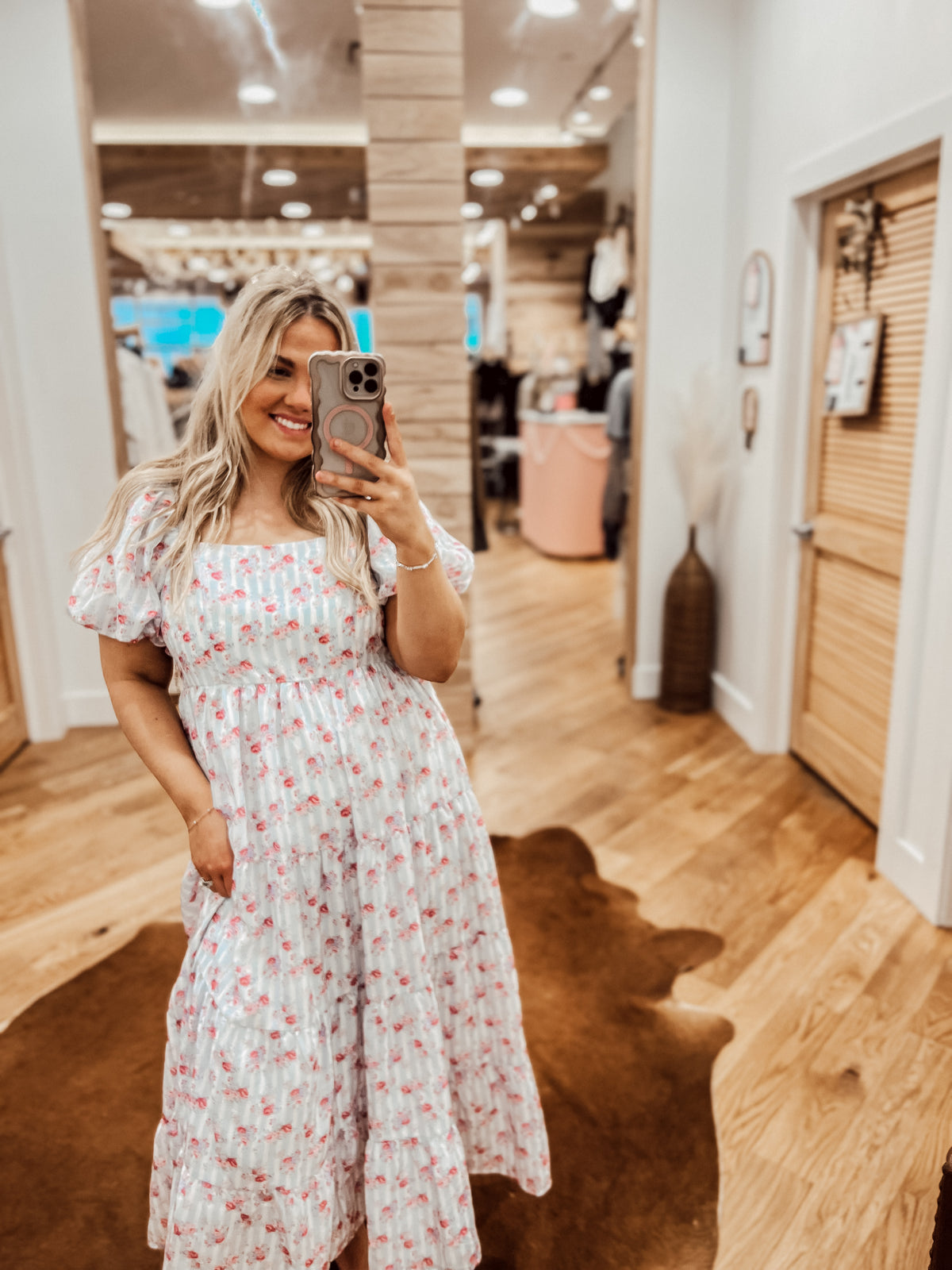 Abbi Blue Maxi Dress